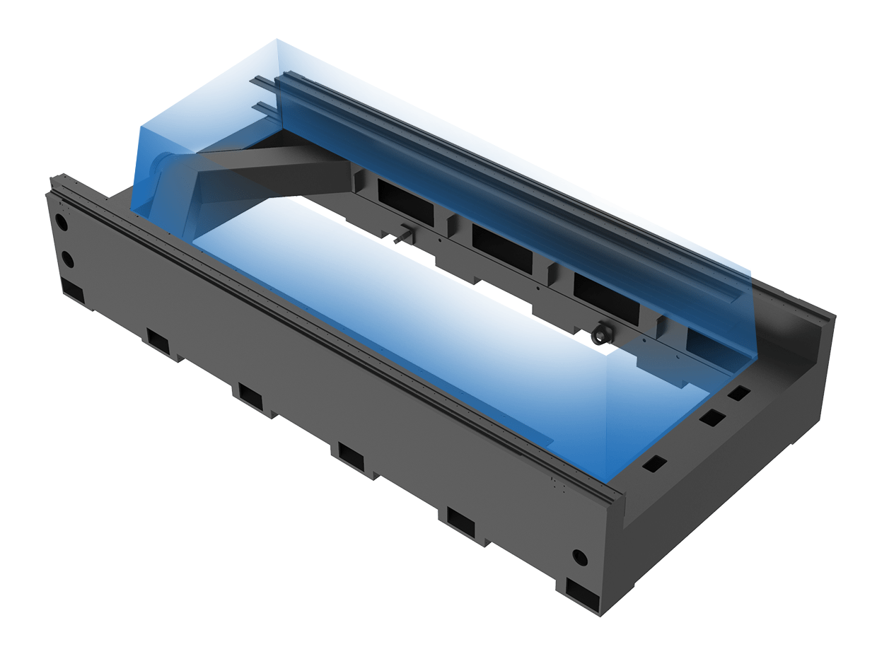 Smaller Footprint, Wider Working Area